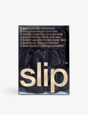 SLIP: Slip silk scrunchies pack of three