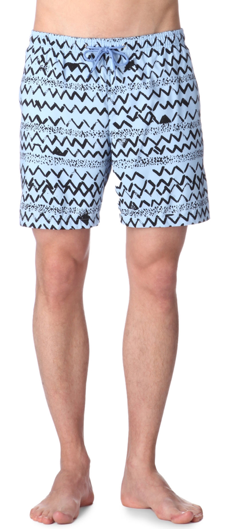 FRANKS   Zig zag swim shorts