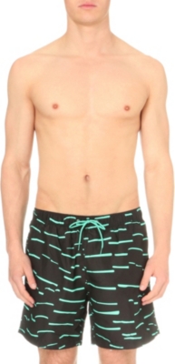 BOARDIES   Laser flecked print swim shorts