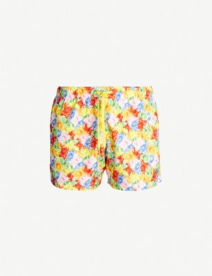 moschino mens swim trunks