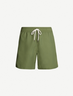 ralph lauren olive swim shorts