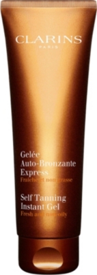 CLARINS - Self tanning instant gel 125ml | Selfridges.com