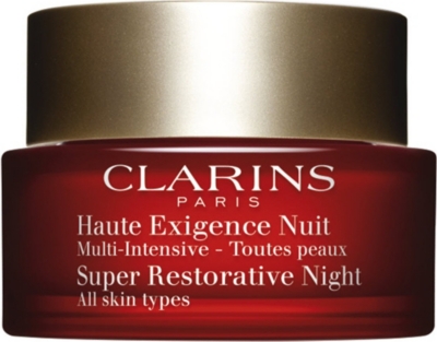 clarins super restorative night cream