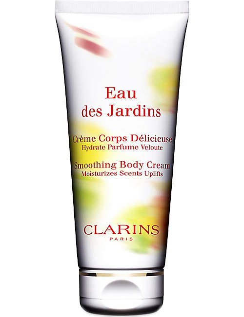 CLARINS: Eau des Jardins smoothing body cream 200ml