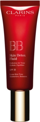 Shop Clarins Fair Bb Skin Detox Fluid Spf25
