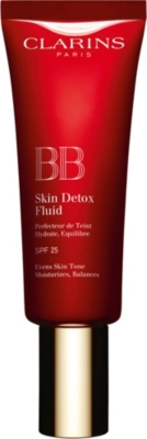 Shop Clarins Medium Bb Skin Detox Fluid Spf25