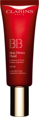 Clarins Medium Bb Skin Detox Fluid Spf25 In Medium