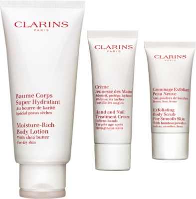 clarins body care collection
