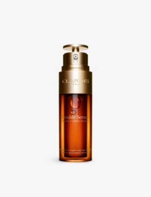 Shop Clarins Double Serum In Nero