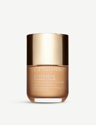 Shop Clarins 106 Everlasting Youth Fluid Foundation 30ml