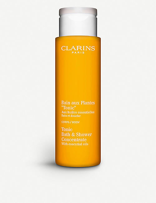 CLARINS: Tonic bath and shower concentrate 200ml