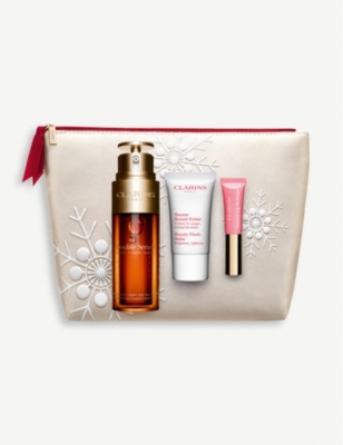 Clarins Double Serum Christmas Gift Set | ModeSens