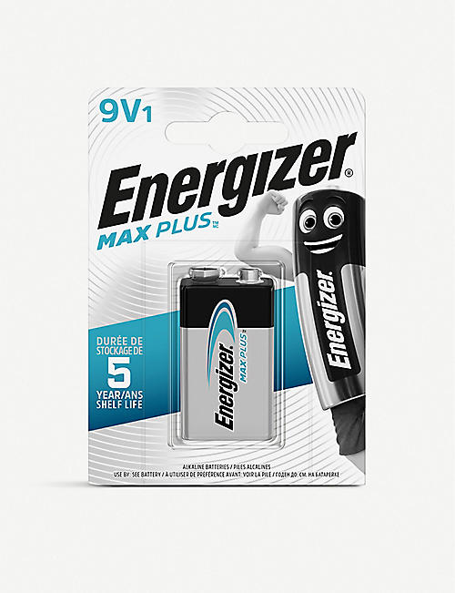 ENERGIZER: Max Plus 9V alkaline battery