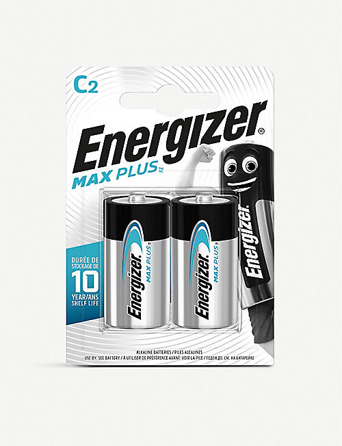 ENERGIZER: Max Plus C alkaline batteries pack of two