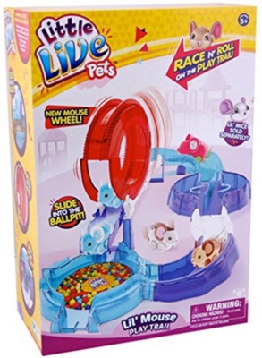 Little live pets shop mouse play trail