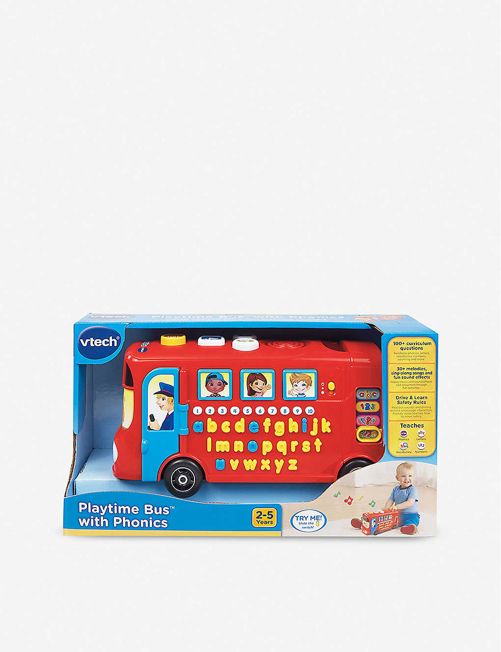 VTech 150003 Playtime Bus Educational Playset for sale online 