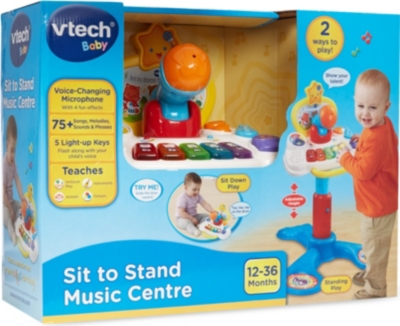 vtech sit to stand music centre