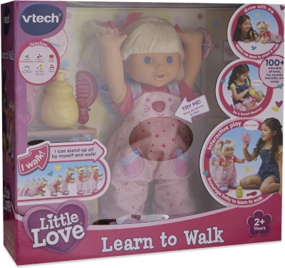 vtech little love learn to walk doll
