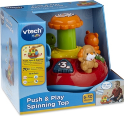 vtech push & play spinning top