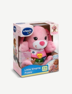 vtech singing puppy pink