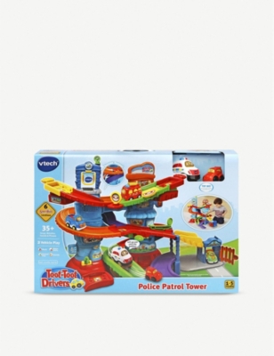 vtech toot toot drivers police patrol tower