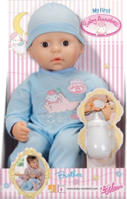 baby annabell brother doll