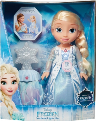 musical lights elsa doll