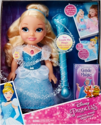 cinderella doll with wand