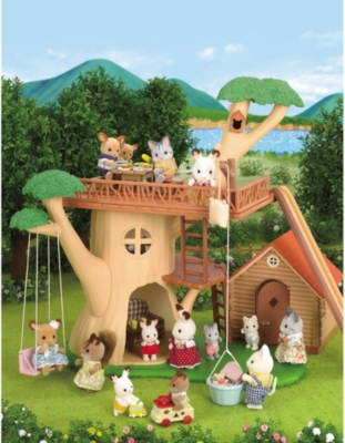 sylvanian families treehouse set
