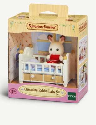 sylvanian families baby bedroom set