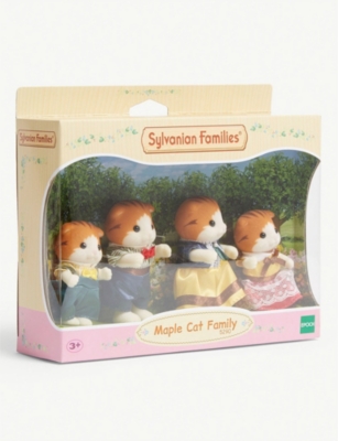 sylvanian families maple cat family