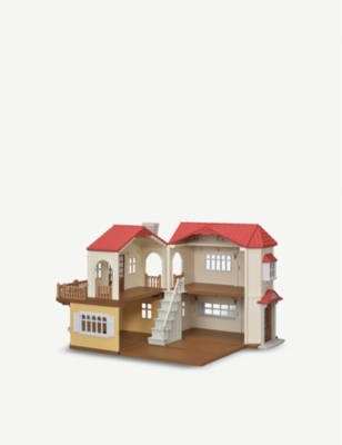 sylvanian red roof house