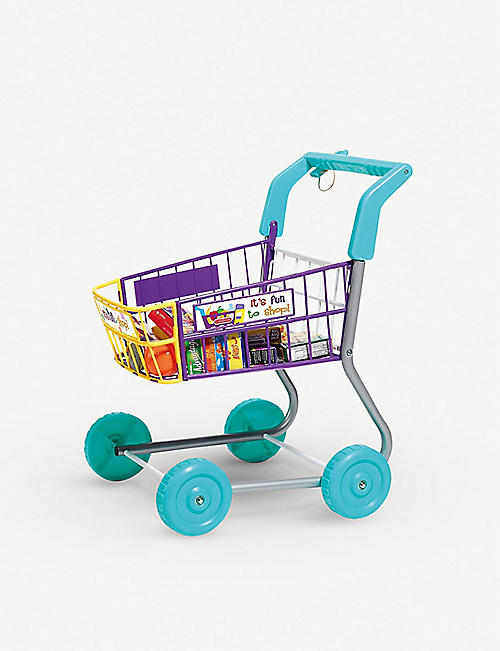 CASDON: Food shopping trolley toy set