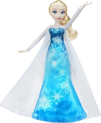 green elsa doll