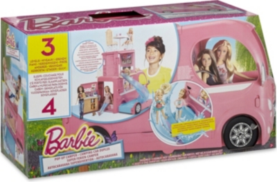 barbie pop out camper