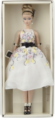 white christmas dresses Unique Vintage Plus Size Barbie Black Solo in The Spotlight Strapless Wiggle Dress main image 0