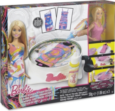 barbie spin art