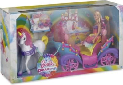 barbie dreamtopia horse and carriage