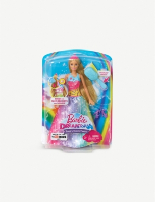 brush and sparkle barbie