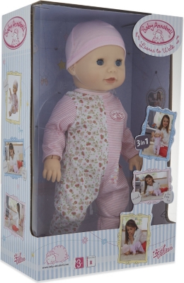 baby annabell learns to walk doll