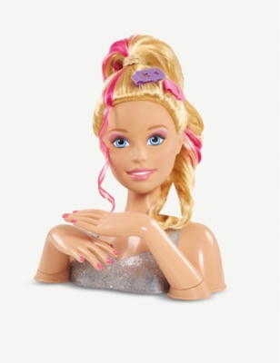 barbie color & style deluxe styling head