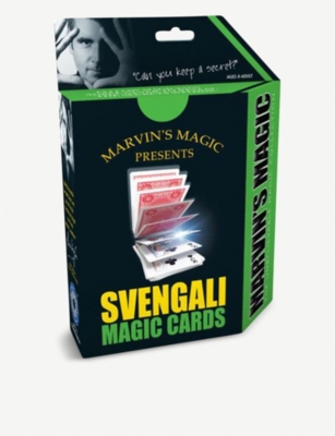 MARVINS MAGIC: Svengali Magic Cards set