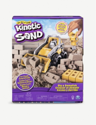 KINETIC SAND: Dig and Demolish Truck playset