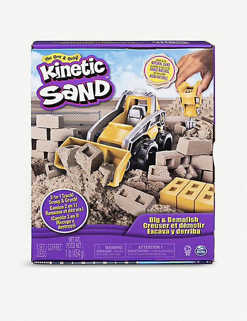 KINETIC SAND: Dig and Demolish Truck playset