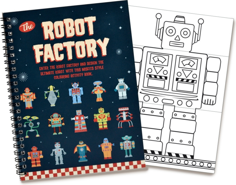 Robots in space robot factory   CLOCKWORK SOLDIER   Arts & crafts 