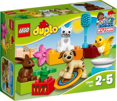 lego duplo town family pets