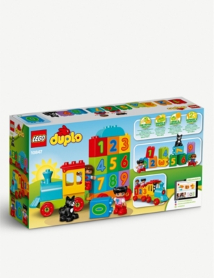 lego duplo counting train