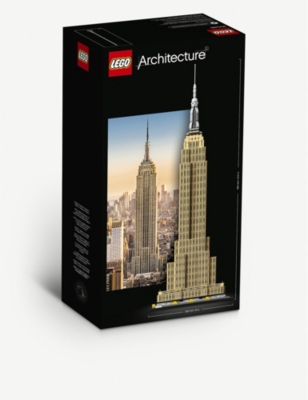 Lego Lego Architecture Empire State Building Set Selfridges Com