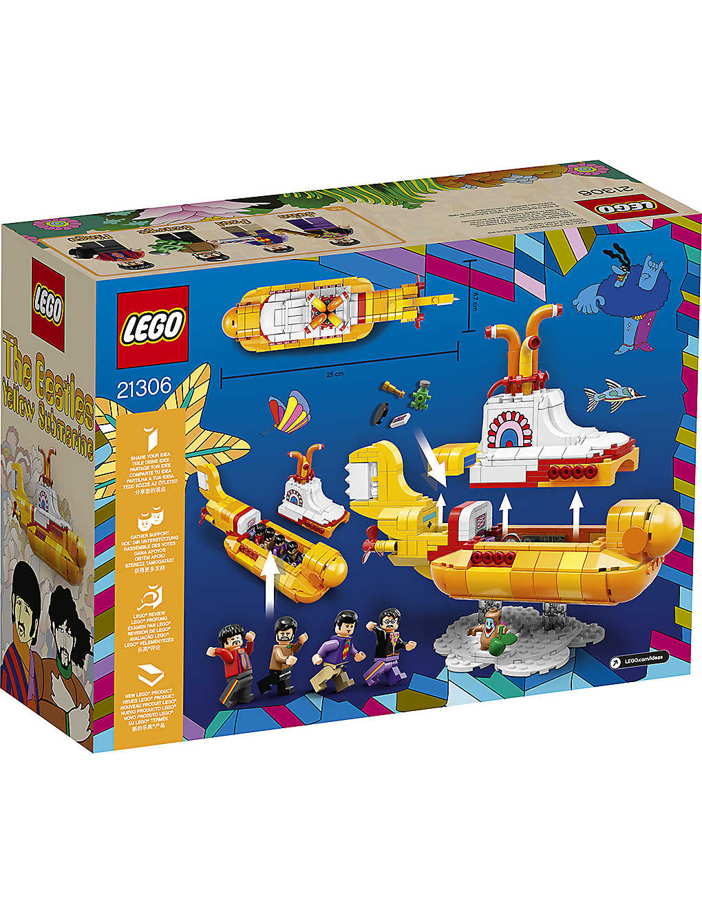 LEGO The Beatles yellow submarine The new Beatles Yellow Submarine LEGO