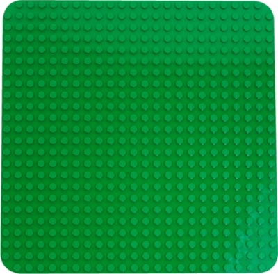 duplo large green building plate